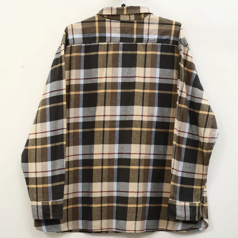 Levi's Men's Relaxed Fit Plaid Flannel Buttondown Shirt Long Sleeve XXL 289979